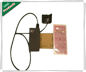 Shirt Cuff Playing Card Device